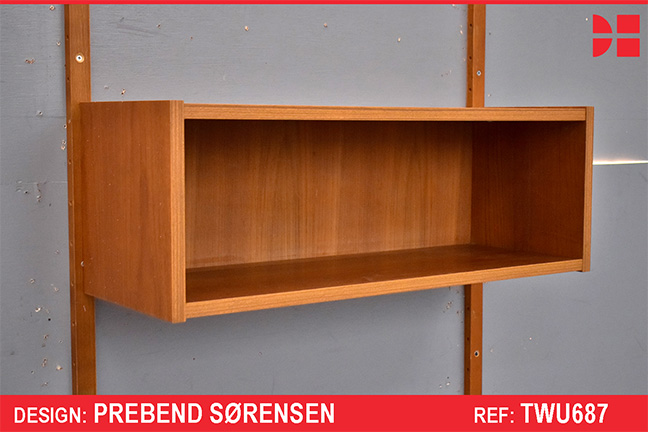 Vintage teak open display cabinet | PS SPARES