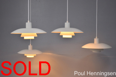 Poul Henningsen PH4 pendant light | White