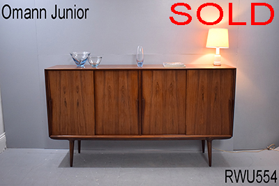 Gunni Omann vintage rosewood sideboard | Omann Junior