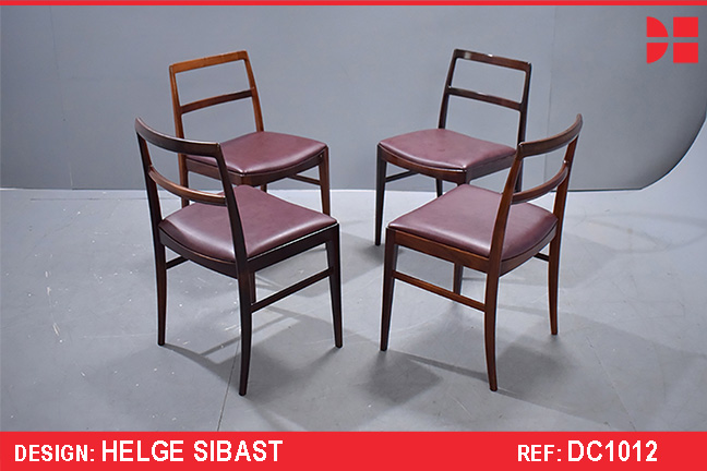 Helge Sibast set of 4 RIO-ROSEWOOD chairs | Model 430