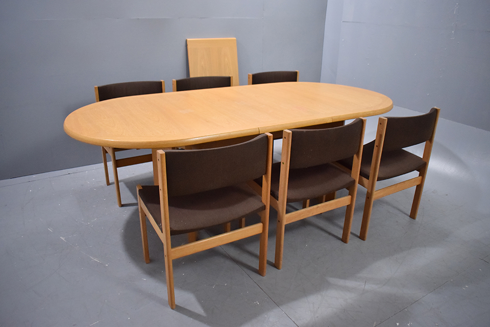 Skovby oval extending dining cheap table