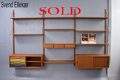 Svend Ellekaer shelving system - System EXCELLENT 