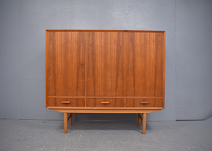 Vintage Danish cabinets & sideboards in teak