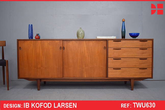 Teak sideboard designed by Ib Kofod Larsen 