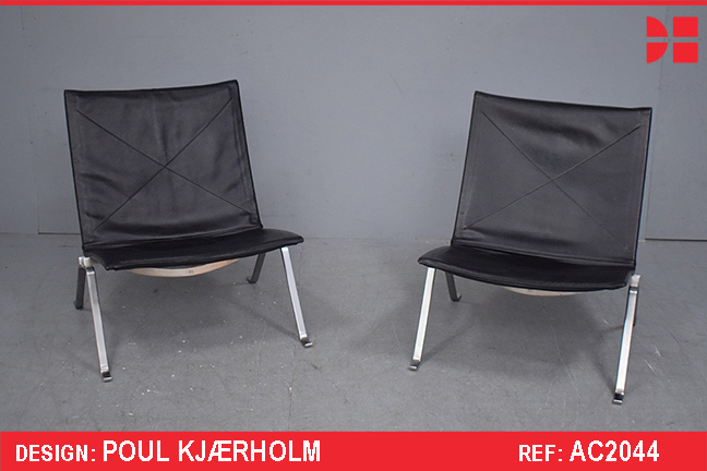 Poul Kjaerholm design PK22 chair made by E kold Christensen