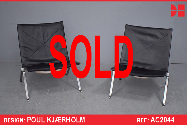 Poul Kjaerholm design PK22 chair made by E kold Christensen