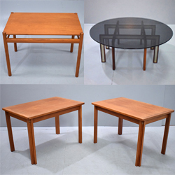 Vintage Danish coffee tables