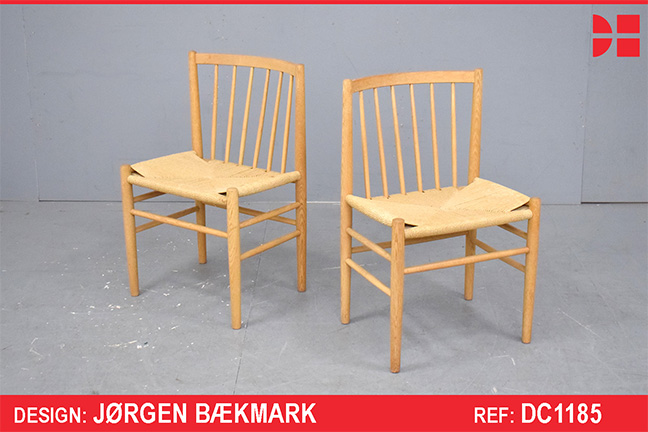 Jorgen Baekmark design J80 dining chair in oak