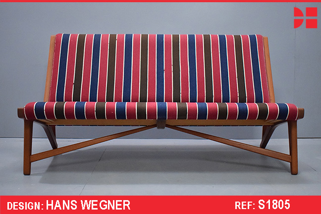 Hans Wegner vintage bench in teak | Johannes Hansen