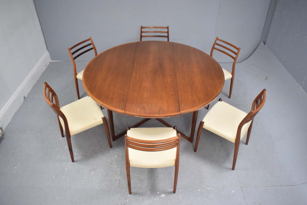 Span gateleg shop dining table