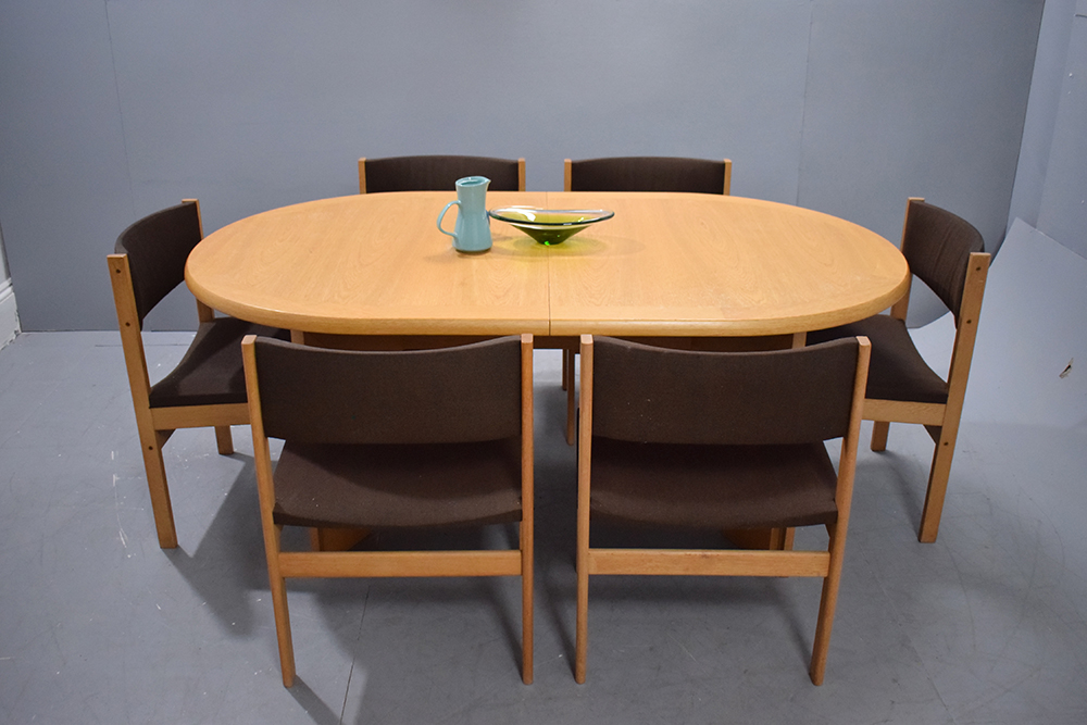 Skovby oval extending dining cheap table